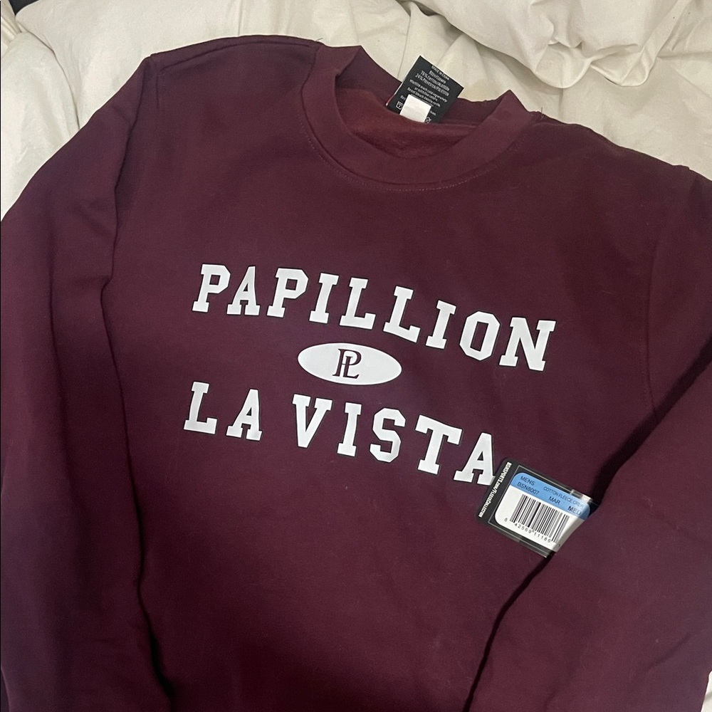 Maroon Crewneck Sweater